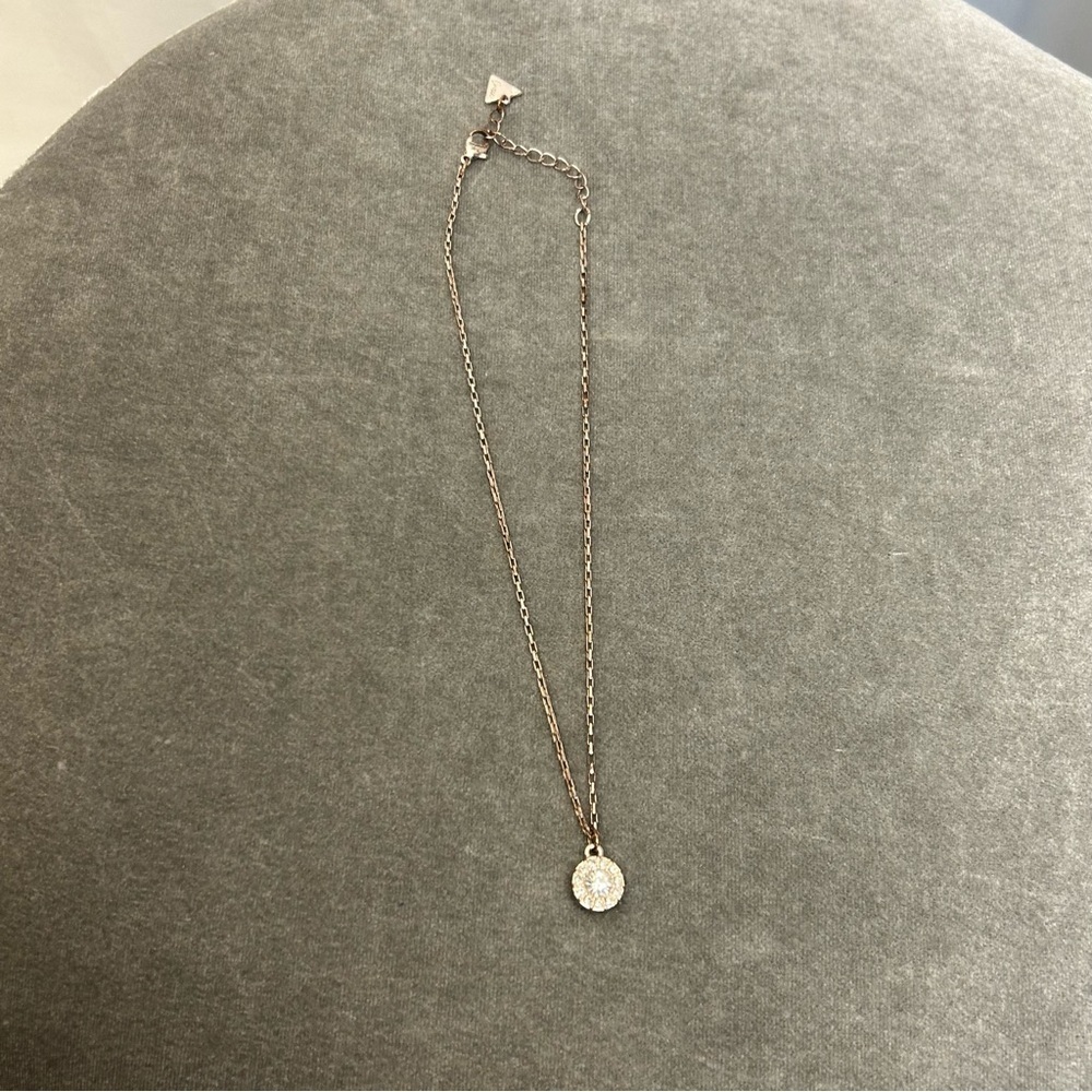 GUESS double crystal rhinestone cubic zirconia necklace bundle - Picture 8 of 14